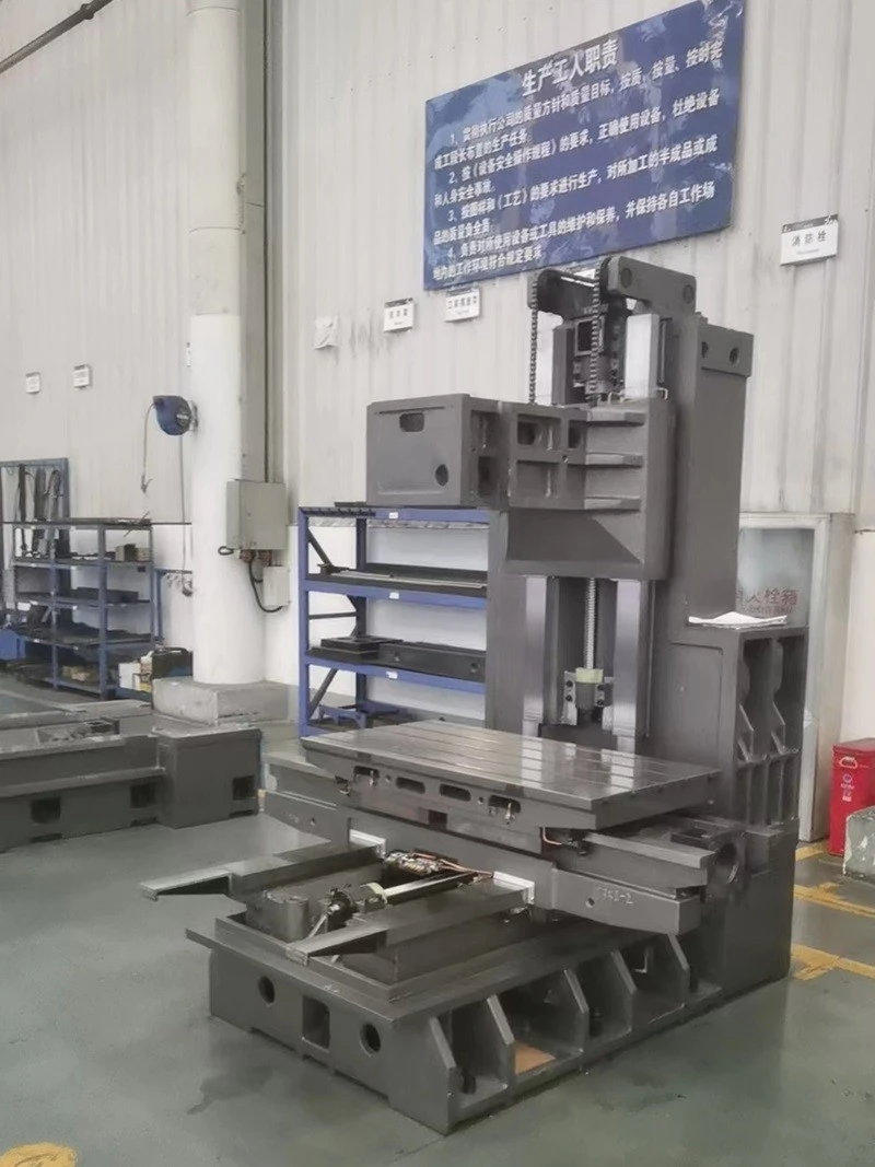 Box Way Vertical Machining Center Frame factory